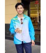 Bộ gió thể thao nam MDB-257 xanh cô ban phối navy